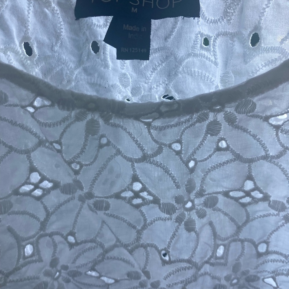 Topshop white crop - Picture 2 of 3